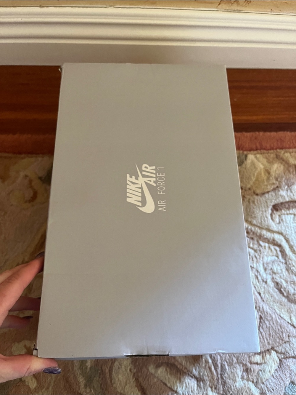 Nike Wmns Air Force 1 '07 'Pearl Pink/Coral Chalk White' Size 9.5 - New in Box - Picture 6 of 7